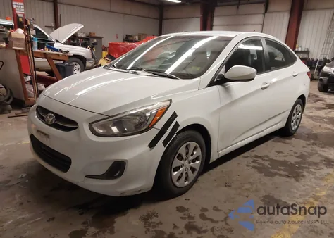 2015 Hyundai Accent Gls z USA, uszkodzony, nr VIN KMHCT4AE0FU835566